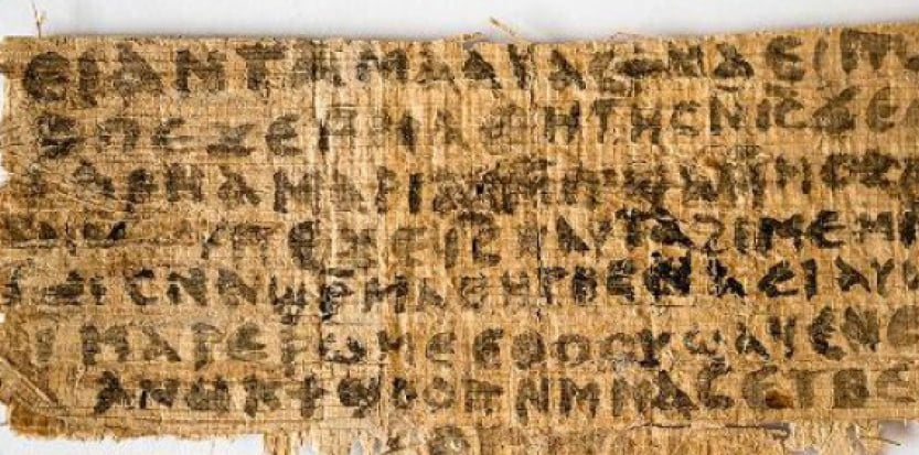 Un papyrus apparemment authentique daté entre le VIème et le IXème siècle évoque « la femme de Jésus », et fait couler beaucoup d’encre…