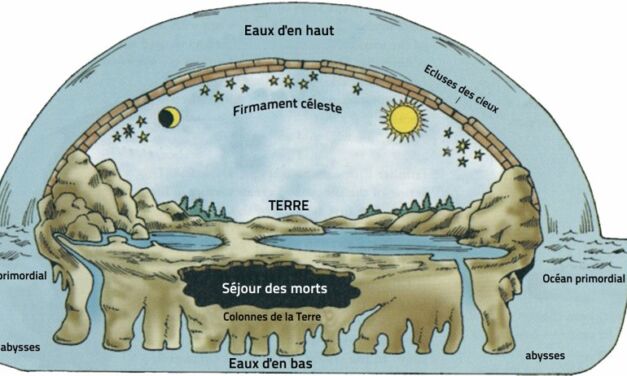Le Bible dépeint une vue ancienne du cosmos