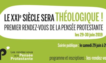 séminaire : Le 21e siècle sera théologique ! 29 & 30 juin 2019 Paris