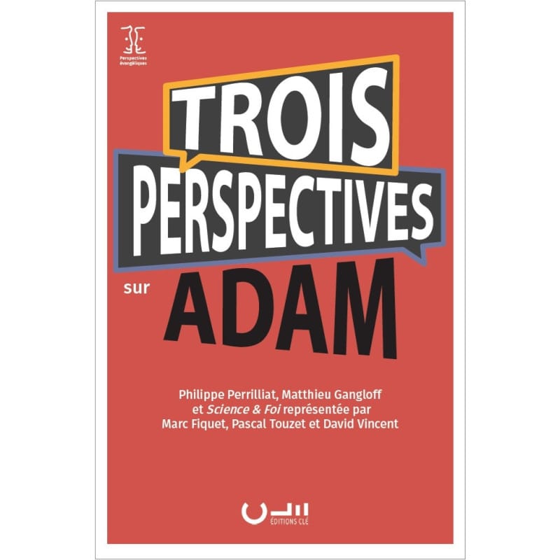 "Trois perspectives sur Adam" écrit en perspective
